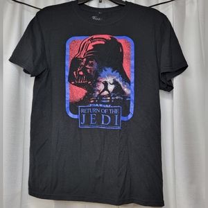 Black Star Wars Return of the Jedi shirt